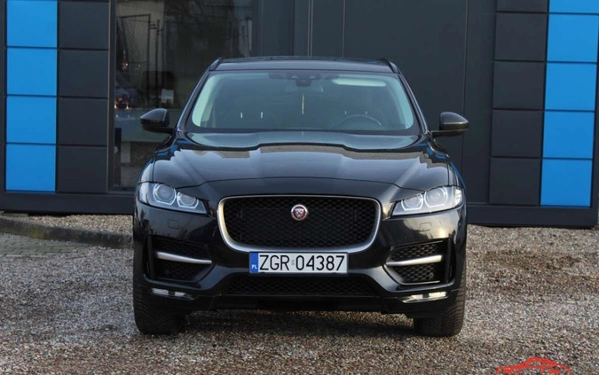 Jaguar F-Pace cena 99900 przebieg: 175530, rok produkcji 2017 z Wągrowiec małe 172